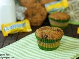 Loaded Butterfinger Banana Muffins