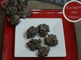 Lump of Coal Krispie Treats