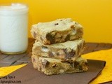 Marshmallow Reeses Blonde Brownies