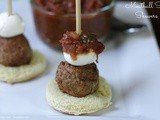 Meatball Sub Skewers