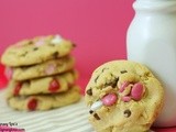 Mini Chocolate Chip m&m Pudding Cookies