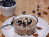 Overnight Cinnamon Brown Sugar Oatmeal