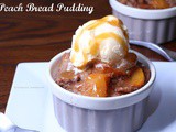 Peach Bread Pudding