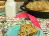 Peanut Butter Caramel Skillet Cookie