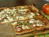 Prosciutto, Goat Cheese and Jalapeno Pizza