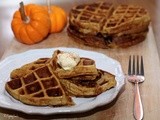 Pumpkin Spice Waffles