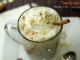 Pumpkin Spice White Hot Chocolate