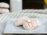 Raspberry Lemonade Crinkle Cookies