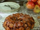 Salted Caramel Apple Monkey Bread