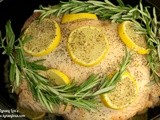 Slow Cooker Lemon Garlic Chicken