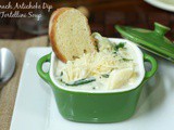 Spinach Artichoke Dip Tortellini Soup