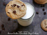Super Chewy Brown Butter Chocolate Chip Cookies