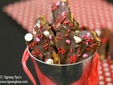 Valentine's Saltine Bark