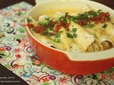 White Chicken Enchiladas