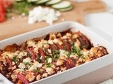 Courgette & tomaat uit de oven met feta