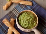 Courgettedip met kappertjes