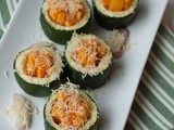 Gevulde courgettes met pompoen