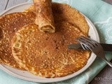 Hartige pannenkoeken van kikkererwtenmeel