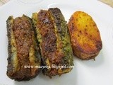 Bharwa  Karela  (Stuffed Bitter Gourd )