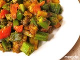 Bhindi Aloo /Okra and Potato fry