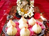 Coconut Rose Modak