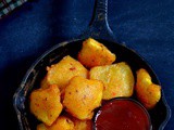 Crispy Pumpkin Fritters, Kaddu Pakoda Recipe