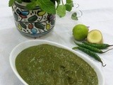 Green Chutney /Mint and Coriander Chutney