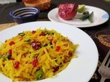 Green Papaya and Pomegranate Relish /Kachumber