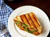 Grilled Potato Masala Sandwich /Mumbai Style