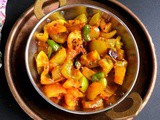 Hare Tamatar Ki Achari Sabzi, Green Tomato Curry