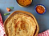 How to Make Lachcha Paratha , Lachchedaar Paratha