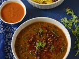 Kala Vatana Amti Recipe ,Black Pea Curry