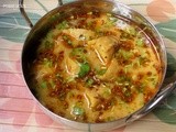 Karaar /Lentil Dumplings in Thin Curry