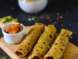 Karela Thepla Recipe , Bitter Gourd Peel Flat Bread