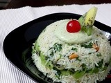 Kiwi and Coriander Rice