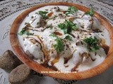 Kuttu  Ka  Dahi wada