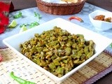 Masala Long beans / Barbatti Masala