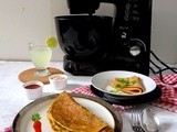 Multi Grain Veggie Pancakes | Elekta Stand Mixer Product Review