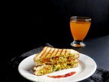 Paneer Bhurji Sandwich