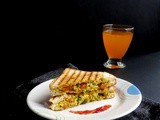 Paneer Bhurji Sandwich