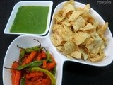 Papdi Gathiya,Farsan Chutney and Gajar sambharo