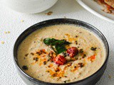 Peanut Coconut Chutney Recipe, How To Make Peanut Coconut Chutney