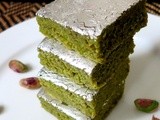 Pista Burfi (Pistachio Fudge)