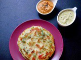 Quick Rava Uttapam