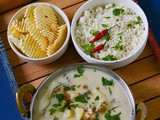 Rajgiri Aloo ki Kadhi aur Sama ke Chawal- Fasting Recipe For Navaratri