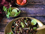 Sookha Kala chana Recipe, How to make Sookha Kala Chana