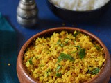 Sookhi Moong Ki Daal Recipe, Dry Yellow Lentil