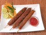 Soya Bean Seekh Kabab