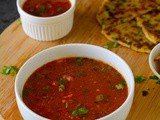 Tamatar ki Meethi Chutney- u.p Style , Sweet Tomato Chutney