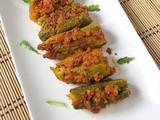 Tangy Stuffed  Karela